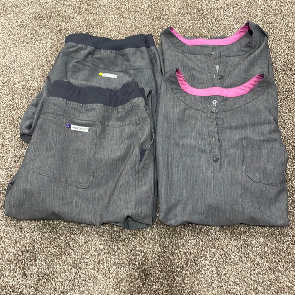 2 sets Med Couture scrubs